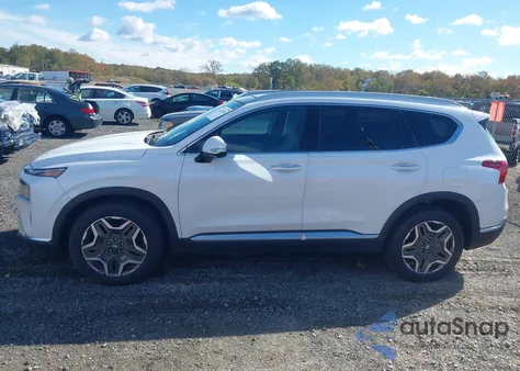 2021 Hyundai Santa Fe Limited из США, поврежденный, VIN 5NMS44AL4MH318397